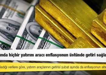 Şubat ayında hiçbir yatırım aracı enflasyonun üstünde getiri sağlamadı