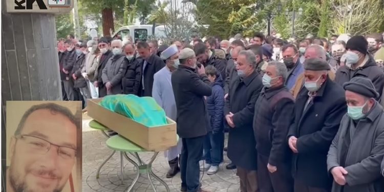 ‘Ben hain değilim’ diyerek canına kıymıştı! KHK’lı polis Ahmet Olgun dualarla toprağa verildi