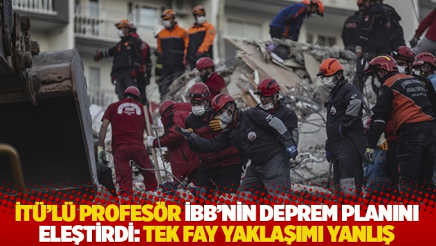 İTÜ’lü profesör İBB’nin deprem planını eleştirdi: Tek fay yaklaşımı yanlış