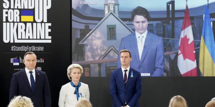 Ukrayna’ya destek için 10 milyar euro yardım toplandı