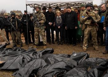 Avrupa Komisyonu Başkanı Ursula von der Leyen Ukrayna’da Buça ve Kiev’i ziyaret etti