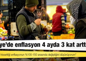 Türkiye bir süre daha yüksek enflasyonu yaşayacak