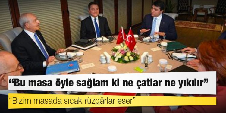 DP lideri Uysal: Bu masa öyle sağlam ki ne çatlar, ne de yıkılır