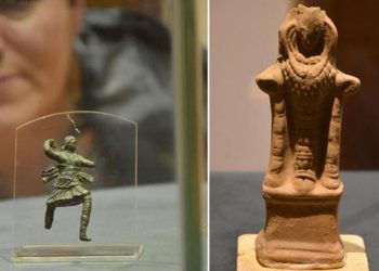 2 bin yıllık Diana heykelcikleri ilk kez sergileniyor