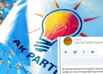 2012 yılında AKP’ye üye yapıldığını öğrendi, savcılığa başvurdu