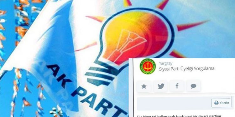 2012 yılında AKP’ye üye yapıldığını öğrendi, savcılığa başvurdu