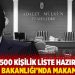 3 bin 500 kişilik liste hazırladı, Adalet Bakanlığı’nda makamı kaptı