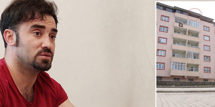 6. kattan düşen çocuğu kurtardı: Bomba gibi geldiği için ellerimin arasından geçti