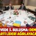 6'lı zirvede 3. buluşma: Demokrat Parti lideri ağırlayacak