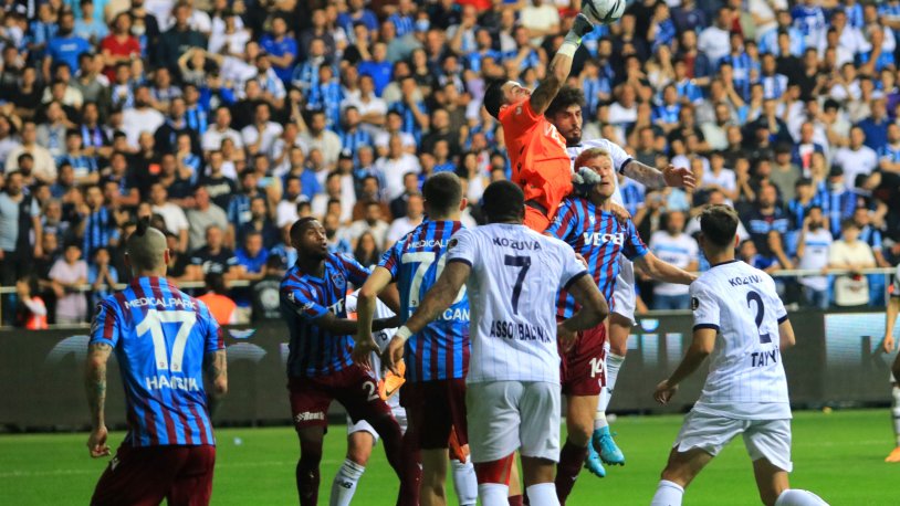 Adana Demirspor'u 3-1 yenen Trabzonspor adım adım şampiyonluğa gidiyor