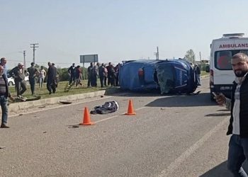 Adana’da Jandarma minibüsü otomobille çarpıştı: 2 asker hayatını kaybetti