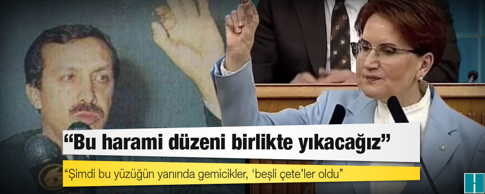 Akşener'den Erdoğan'a yüzük göndermesi: Şimdi bu yüzüğün yanında gemicikler, ‘beşli çete’ler oldu