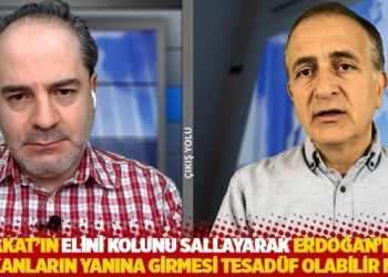 "Akat'ın elini kolunu sallayarak Erdoğan'ın, bakanların yanına girmesi tesad&uuml;f olabilir mi?"