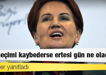 Akşener yanıtladı: AKP seçimi kaybederse ertesi gün ne olacak?