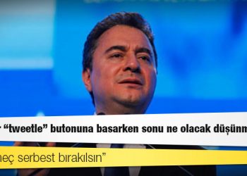 Ali Babacan: Gençler “tweetle” butonuna basarken sonu ne olacak düşünmemeli