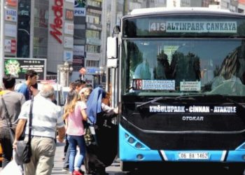 Ankara’da 134 özel halk otobüsü kontak kapattı