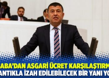 Ağbaba'dan asgari &uuml;cret karşılaştırması: Mantıkla izah edilebilecek bir yanı yok