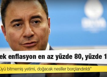 Babacan'dan 'Ben ekonomistim' diyen Erdoğan'a: 5 Nisan'da da ülkeyi ekonomi profesörü yönetiyordu