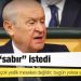 Bahçeli, "sabır" istedi: Mesele az yedik, çok yedik meselesi değildir; bugün yoksa yarın olacaktır