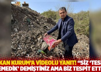 Bakan Kurum'a videolu yanıt! Siz 'tespit edemedik' demiştiniz ama biz tespit ettik