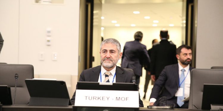 Bakan Nebati ABD'de bazı şirket yöneticileriyle bir araya geldi