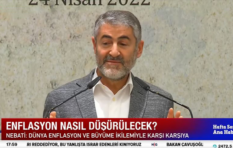 Bakan Nebati: Enflasyon küresel bir sorun, gerekirse gemileri karadan yürütürüz