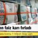 Bankaların faiz karı fırladı, halkın bankalara borcu 1 trilyon lirayı aştı