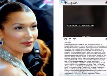 Bella Hadid'den Instagram'a tepki: Filistin hakkında paylaşım yaptığımda sansürleniyor