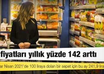 Birleşik Kamu-İş: Gıda fiyatları yıllık yüzde 142 arttı