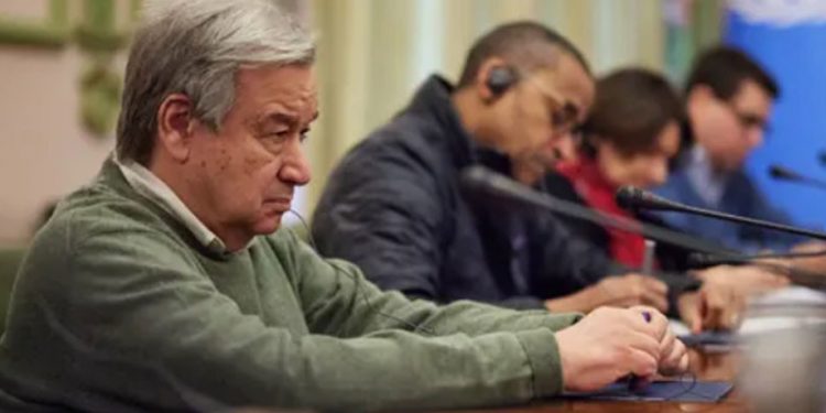 Birleşmiş Milletler Genel Sekreteri, Kiev'de kabul etti: BM Güvenlik Konseyi başarısız oldu