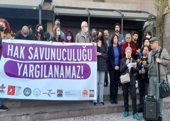 Boğaziçi Direnişi’ne destek eylemi davası görüldü: 6 hak savunucusu hakim karşısında