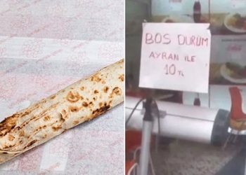Boş baklava, boş tost, boş dürüme yurttaş isyan etti: İçimizi boşattılar