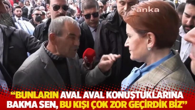 "Bunların aval aval konuştuklarına bakma sen, bu kışı çok zor geçirdik biz"