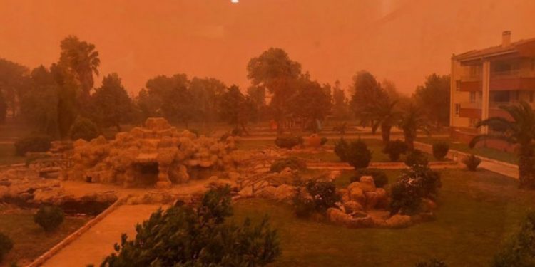 Bölge kentlerinde toz bulutları uyarısı