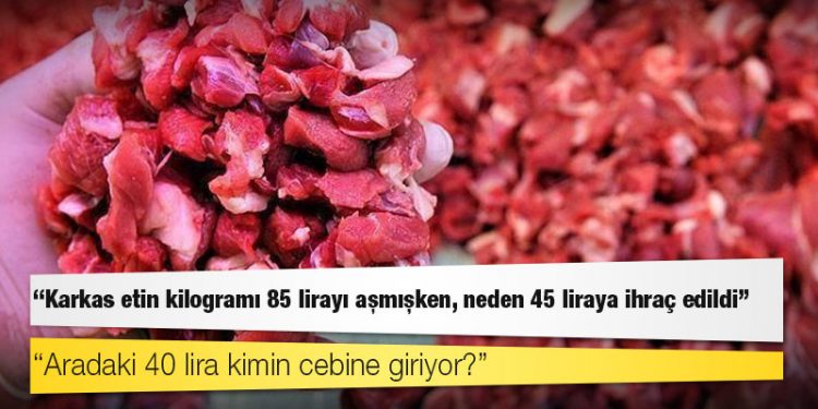 CHP'li Karabat'tan AKP'li Çelik'e: Karkas etin kilogramı 85 lirayı aşmışken, neden 45 liraya ihraç edildi; ardaki 40 lira kimin cebine giriyor?