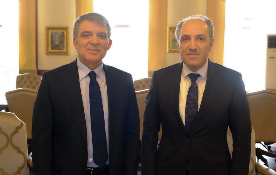 DEVA Partisi’nden Abdullah Gül’e ziyaret