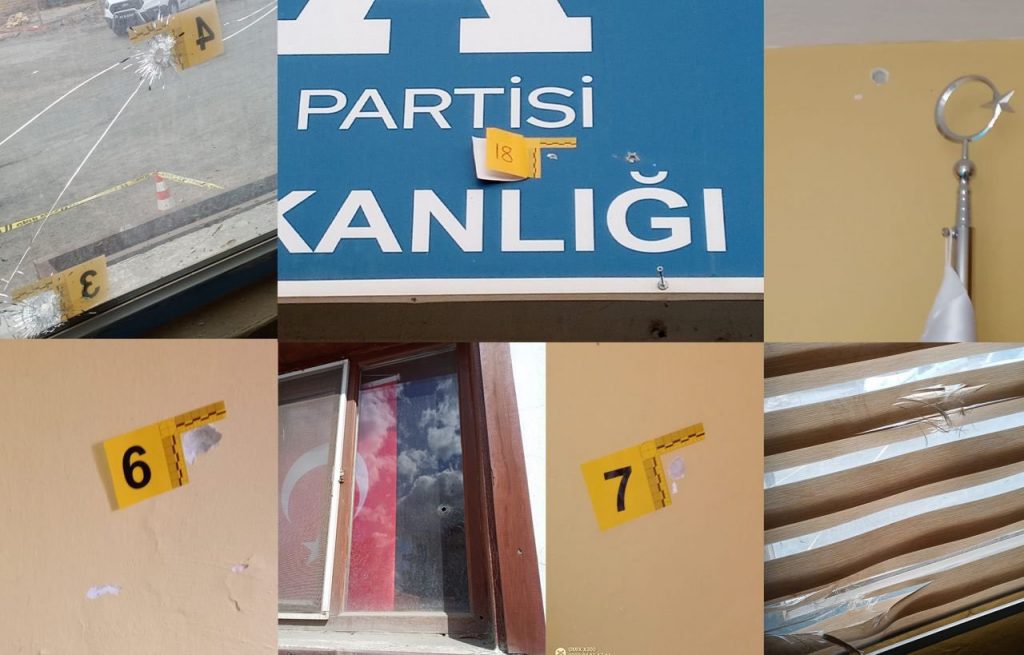 DEVA Partisi’nin Pütürge ilçe binasına silahlı saldırı