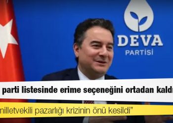 DEVA Partisi neden 'kendi logo ve ismiyle seçime girme' kararı aldı?
