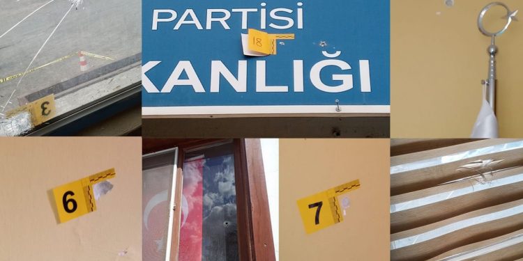DEVA Partisi’nin Pütürge ilçe binasına silahlı saldırı