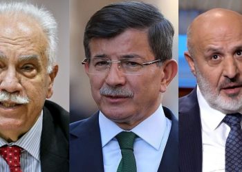 Davutoğlu’dan Perinçek’li video: Bu ülkenin geleceğinde Maocular, Avrasyacılar, 28 Şubatçılar olmayacak
