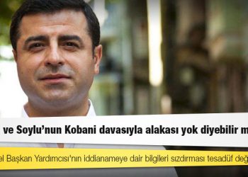 Demirtaş’tan mahkeme heyetine: Bahçeli ve Soylu'nun Kobani davasıyla alakası yok diyebilir misiniz?