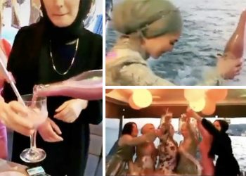 Dilipak’tan alkolsüz şampanyalı kutlamaya tepki: ‘Zıvanadan çıktılar’