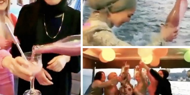 Dilipak’tan alkolsüz şampanyalı kutlamaya tepki: ‘Zıvanadan çıktılar’