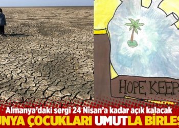 D&uuml;nya &ccedil;ocukları umutla birleşti