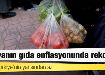 Dünyanın gıda enflasyonunda rekor: Oran Türkiye’nin yarısından az