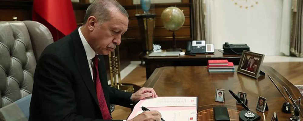 Erdoğan’ın görevden alma ve atama kararları Resmî Gazete’de