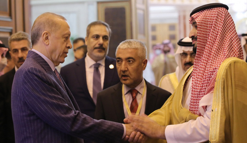 Erdoğan Suudi Arabistan'dan ayrıldı