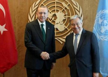 Erdoğan, BM Genel Sekreteri ile görüştü