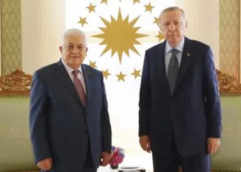 Erdoğan, Filistin Devlet Başkanı Abbas'la görüştü