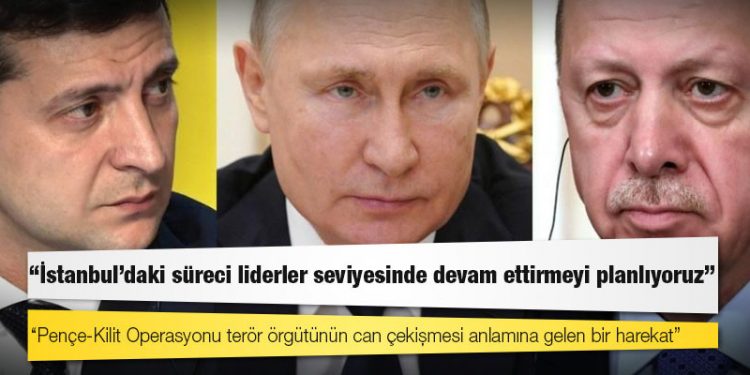 Erdoğan: İstanbul'daki süreci liderler seviyesinde devam ettirmeyi planlıyoruz
